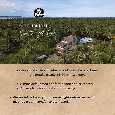 Haole Surf Hostel General Luna  Buitenkant foto